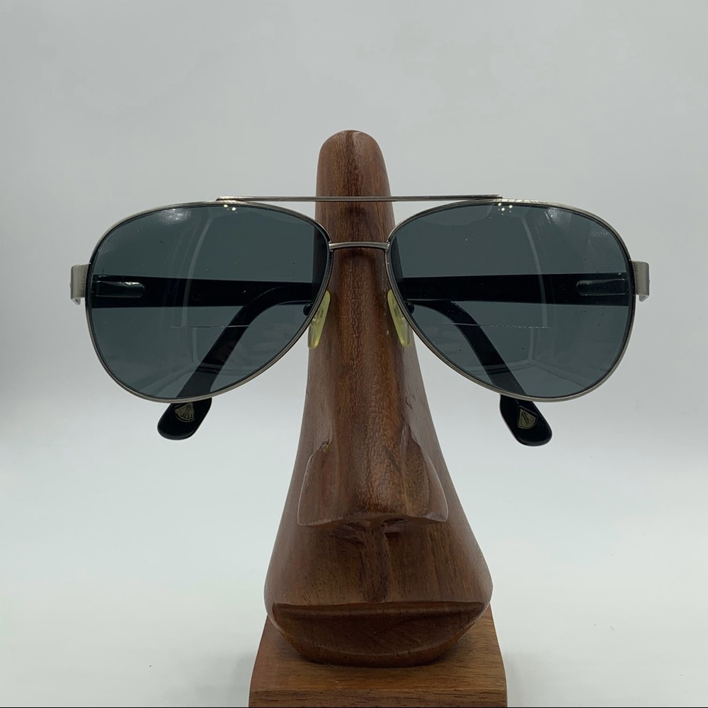 Avalon Black/Silver Aviator Sunglasses Frames